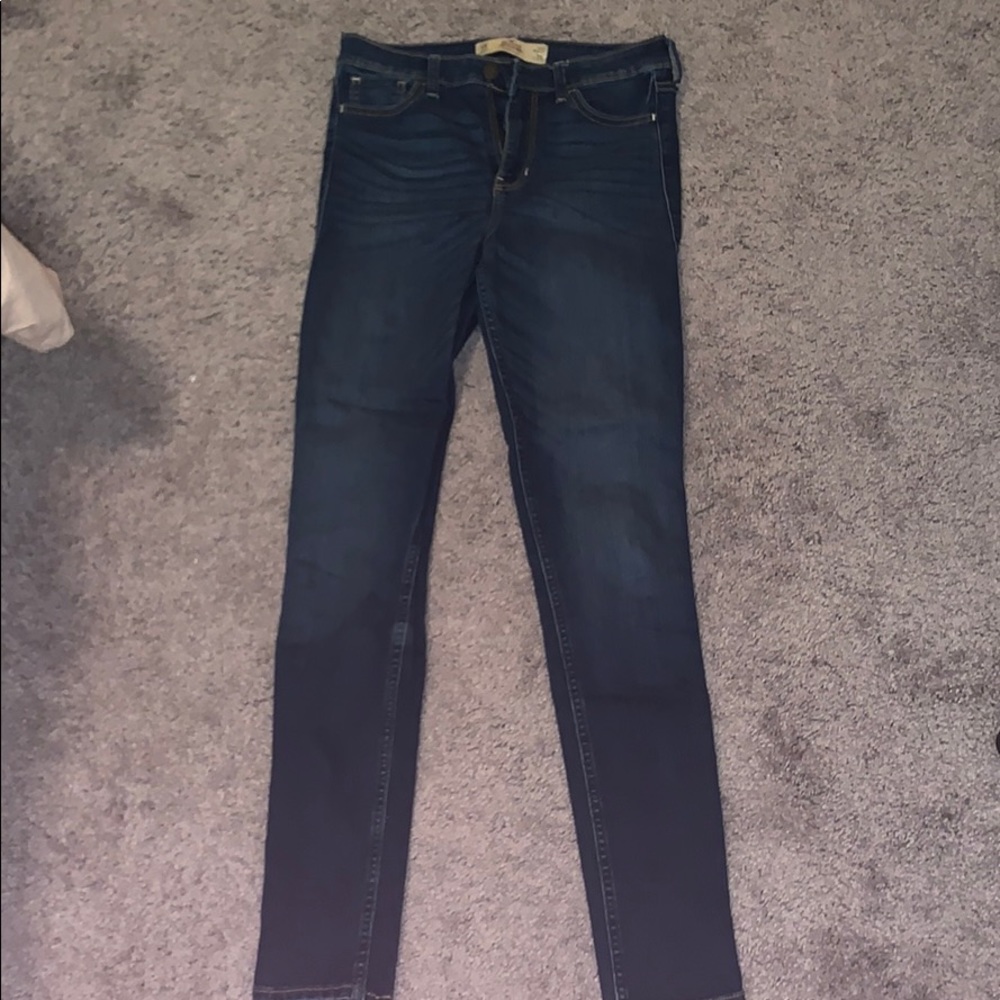Great condition skinny jeans navy